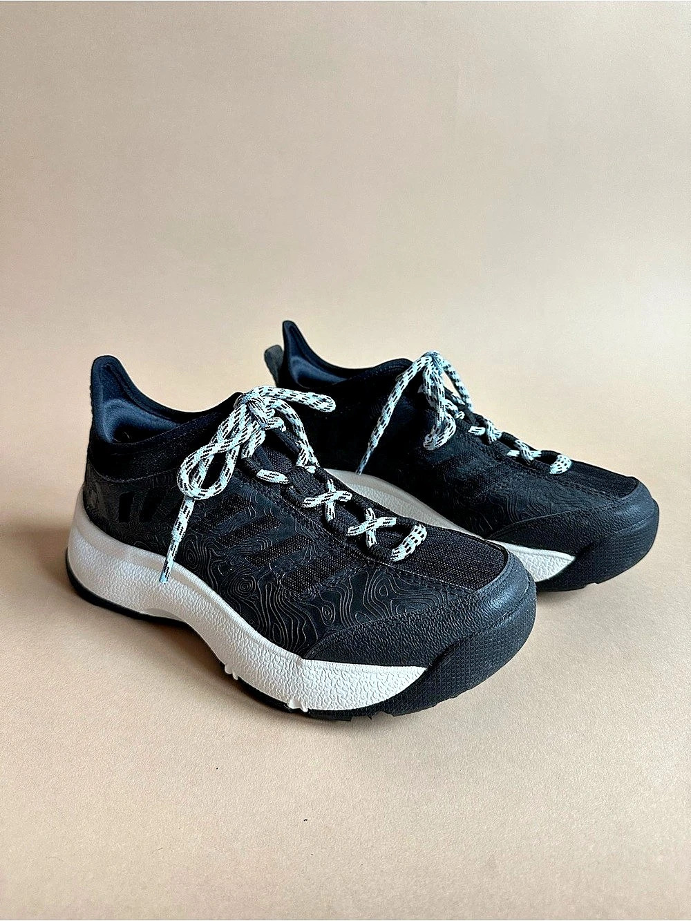 Eddie Bauer First Ascent Womens 8.5 Black Trail Hiking Sneakers Fall Gorpcore